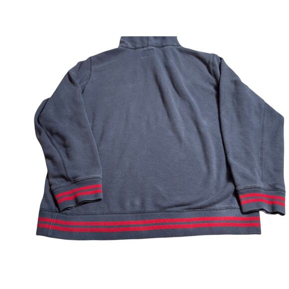 Abercrombie And Fitch Men’s Hoodie Sweatshirt Size XL Navy Blue Moose Y2K? - Picture 6 of 16